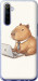 Чехол Funny Capybara CEO Working для Realme 6