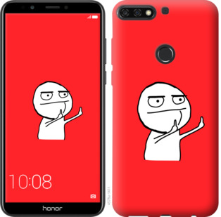 

Чехол Мем для Huawei Honor 7C 811826