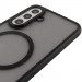 Чохол TPU Bloom with Magnetic Safe на Samsung Galaxy A35 (Black) в магазині vchehle.ua