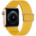 Ремешок тканевый с затяжкой для Apple Watch 42(ser.1-3)/44/45/46/49mm (Yellow)