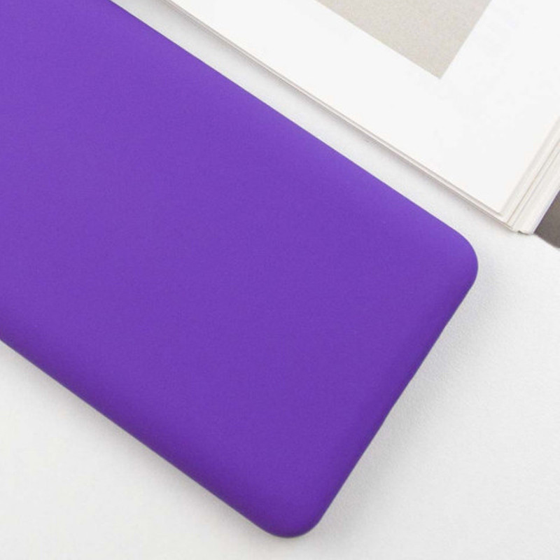Фото Чехол Silicone Cover Lakshmi Full Camera (AAA) with Logo для Google Pixel 8a (Фиолетовый / Amethyst) в магазине vchehle.ua