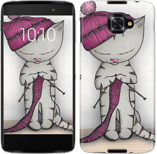 

Чохол Кішка рукодільниця на Alcatel idol 4s 584491