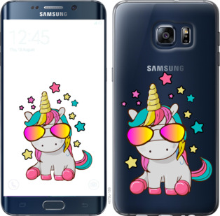 

Чехол Единорог в очках для Samsung Galaxy S6 Edge Plus G928 911538