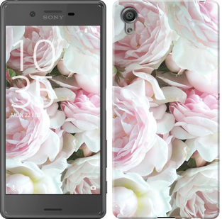 Чехол Пионы v2 для Sony Xperia X F5122