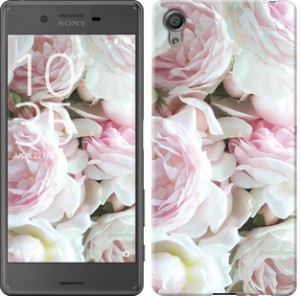 Чехол Пионы v2 для Sony Xperia X F5122