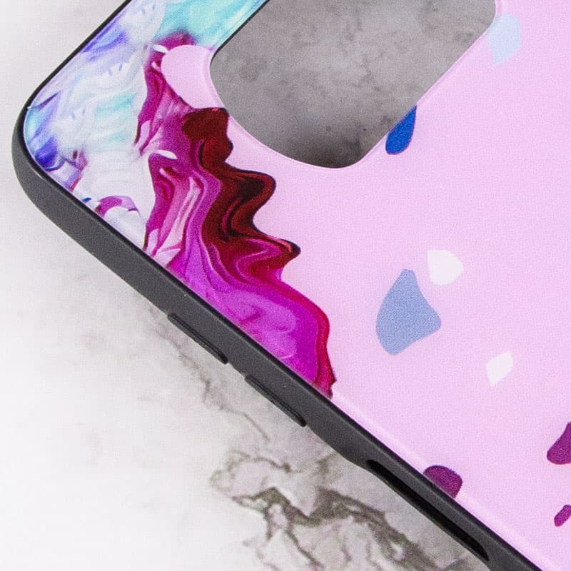TPU+Glass чехол Diversity для Xiaomi Poco X3 NFC / Poco X3 Pro (Stains red) в магазине vchehle.ua