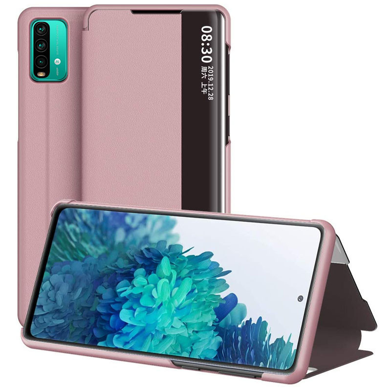 

Чохол-книжка Smart View Cover для Xiaomi Redmi Note 9 4G (Рожевий) 1117137