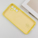 Чохол Silicone Cover Lakshmi Full Camera (AA) на Samsung Galaxy A16 4G/5G (Жовтий / Flash) в магазині vchehle.ua