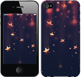 Чехол Падающие звезды для iPhone 4