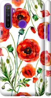 

Чехол Нарисованные маки для Realme 6i 1633886