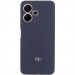 Чехол Silicone Cover Lakshmi Full Camera (AA) with logo для Xiaomi Redmi 13 4G / Poco M6 4G (Синий / Midnight blue)