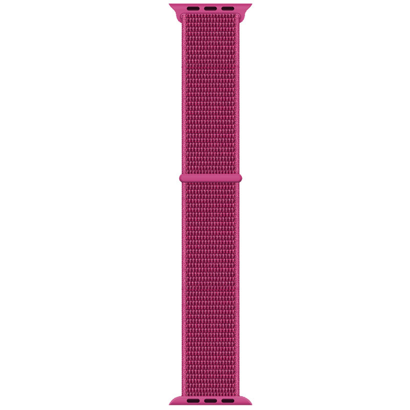 Ремешок Nylon для Apple Watch 38/40/41/42mm(ser.10) (Малиновый / Dragon Fruit)