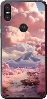 

Чохол Рожеві хмари на Motorola One 1645010