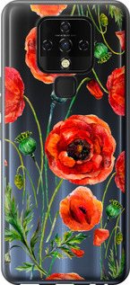 

Чохол Намальовані маки на Tecno Camon 16 SE CE7j 1633840