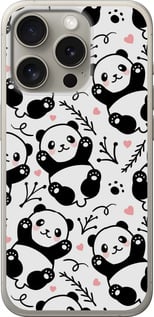 Чохол Панди на iPhone 15 Pro