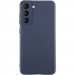 Чехол Silicone Cover Lakshmi Full Camera (AA) для Samsung Galaxy S21 FE (Синий / Midnight Blue)