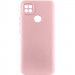 Чохол Silicone Cover Lakshmi Full Camera (AA) на Oppo A15s / A15 (Рожевий / Pink)