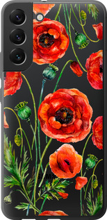 

Чохол Намальовані маки на Samsung Galaxy S22 Plus 1633879