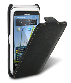 # Кожаный чехол Melkco (JT) для Nokia E7 