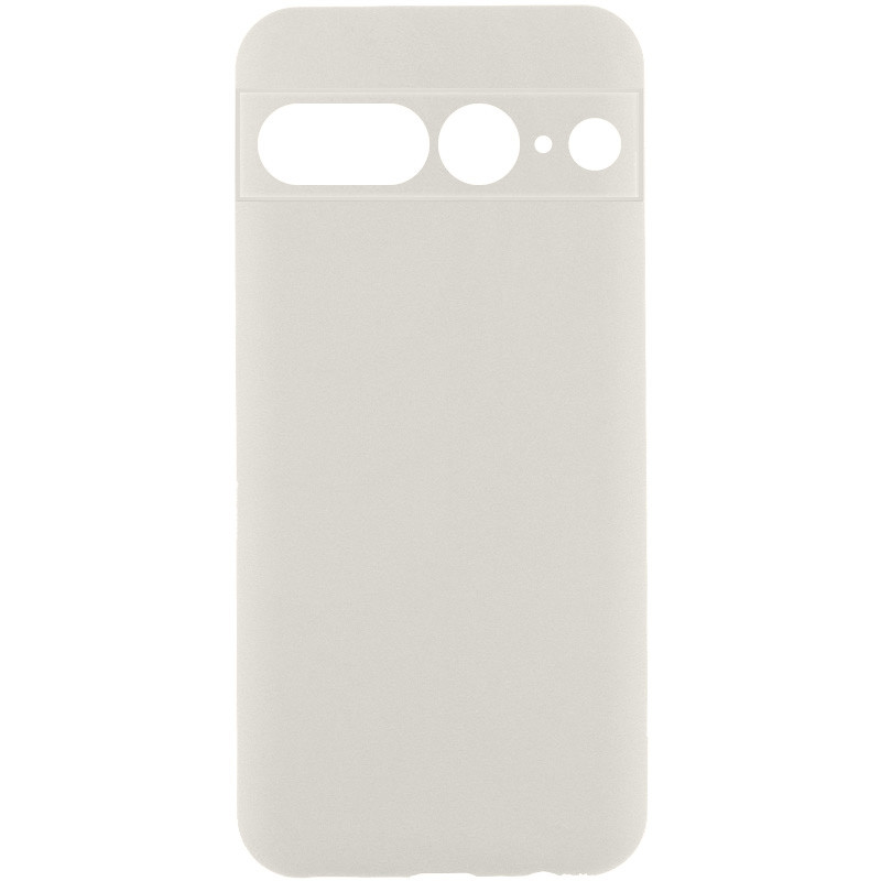 Чохол Silicone Cover Lakshmi Full Camera (AAA) на Google Pixel 7 Pro (Білий / White)