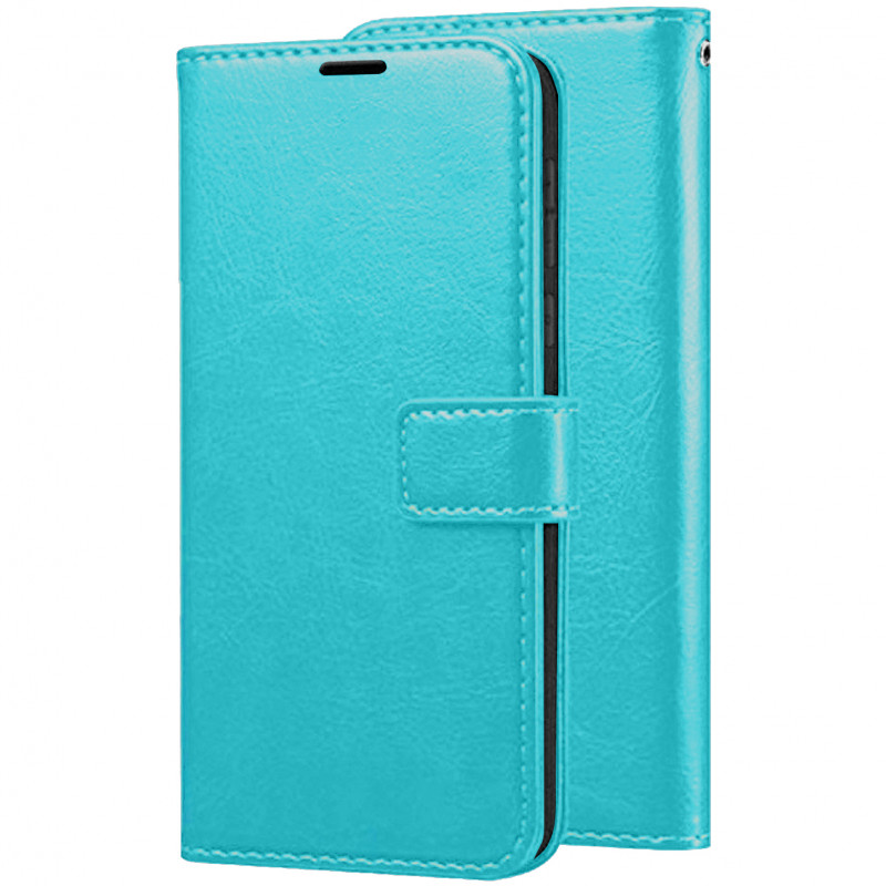 

Чехол (книжка) Wallet Glossy с визитницей для Xiaomi Redmi Note 8 (Голубой) 836793