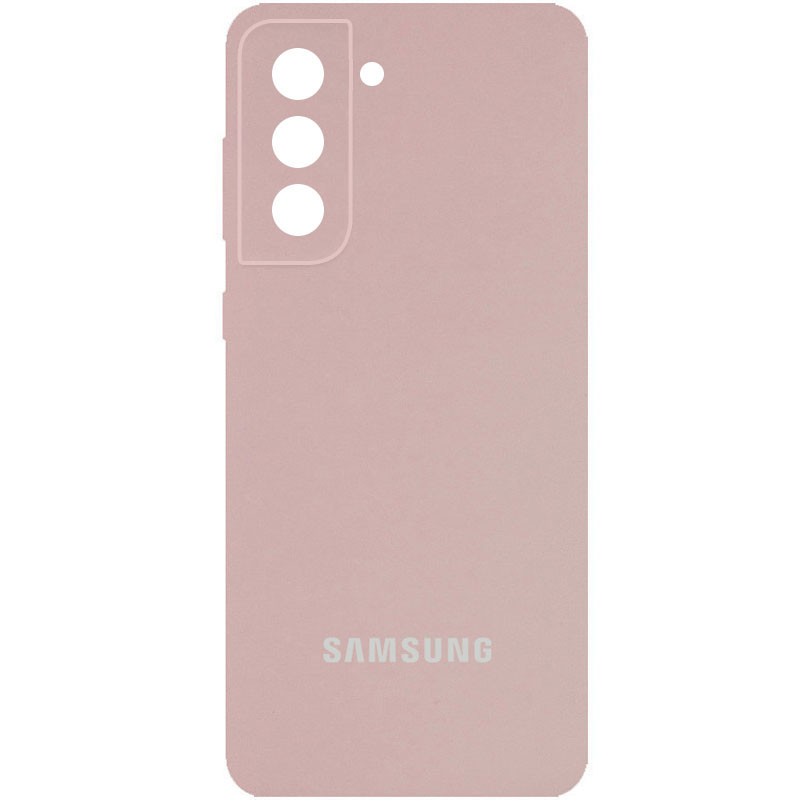 

Чохол Silicone Cover Full Camera (AA) Samsung Galaxy S21 (Рожевий / Pink Sand) 1233448