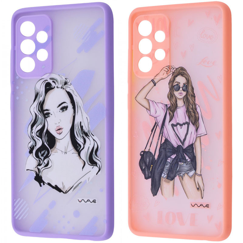 TPU+PC чохол WAVE Cartoon на Samsung Galaxy A52 4G / A52 5G / A52s