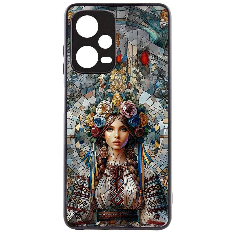 TPU+PC чехол Prisma Ladies для Xiaomi Redmi Note 12 4G (Mosaic)