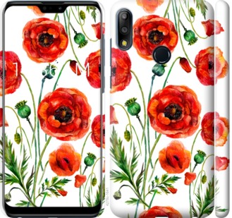 

Чохол Намальовані маки на Asus Zenfone Max Pro M2 ZB631KL 744278