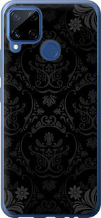 

Чохол Синій візерунок бароко на Realme C15 1594459