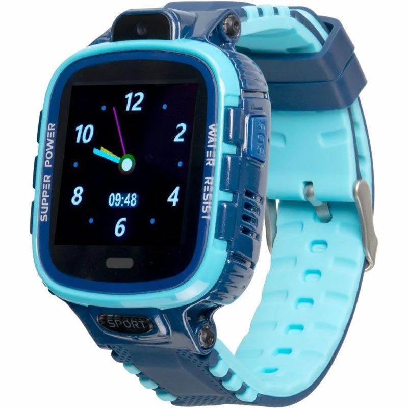 Фото Детские cмарт-часы с GPS трекером Gelius Pro GP-PK001 (Синий) на vchehle.ua