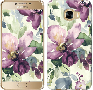 

Чехол Цветы акварелью для Samsung Galaxy C5 C5000 296311