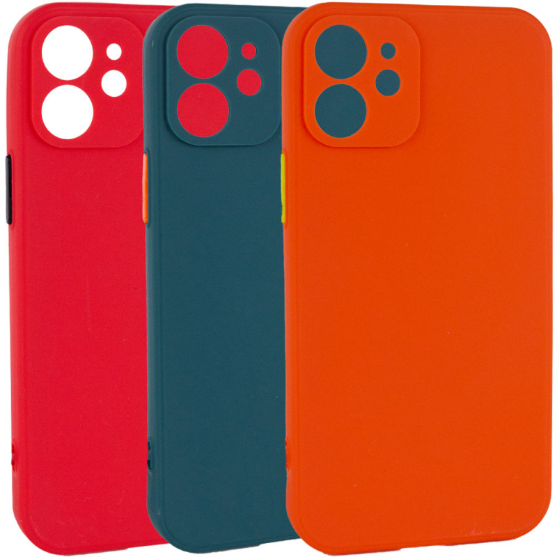 Чехол TPU Square Full Camera для Apple iPhone 12 mini (5.4")