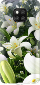 Чехол Белые лилии для Xiaomi Poco X3