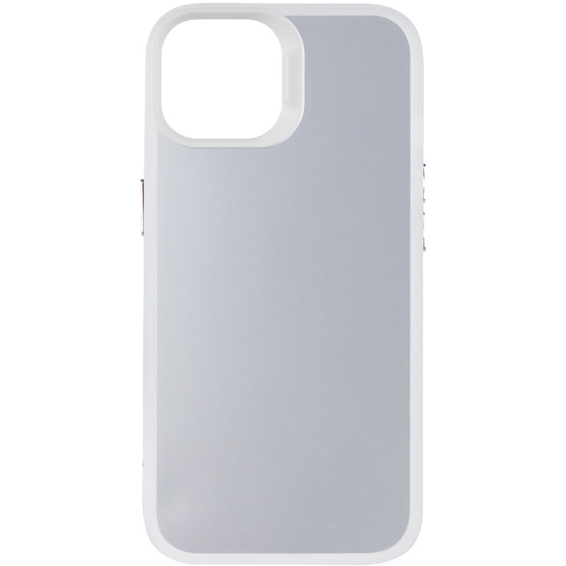 TPU+PC чохол Magic glow with protective edge на Apple iPhone 15 (6.1") (White)