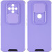 TPU+PC чехол Lens series для TECNO Spark 6 (Сиреневый)