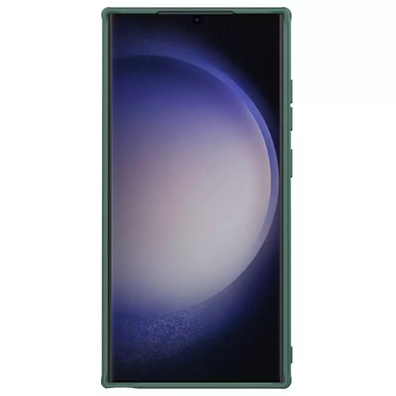 Чехол Nillkin Matte Magnetic Pro для Samsung Galaxy S24 Ultra (Зеленый / Green) в магазине vchehle.ua