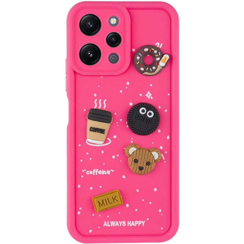 Фото Чехол TPU Toys Case для Xiaomi Redmi 12 (Pink / Always Happy) на vchehle.ua