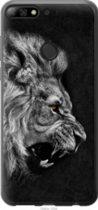 Чехол Лев для Honor 7C pro