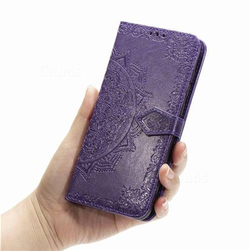 Заказать Кожаный чехол-книжка Art Case с визитницей для Samsung Galaxy A10s (Фиолетовый) на vchehle.ua