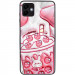 Фото TPU+PC чехол Prisma Fluffie для Samsung Galaxy A06 (Strawberry) на vchehle.ua