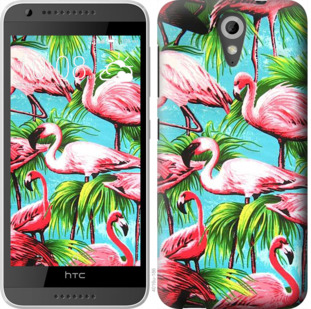 

Чехол Tropical background для HTC Desire 620G 924124