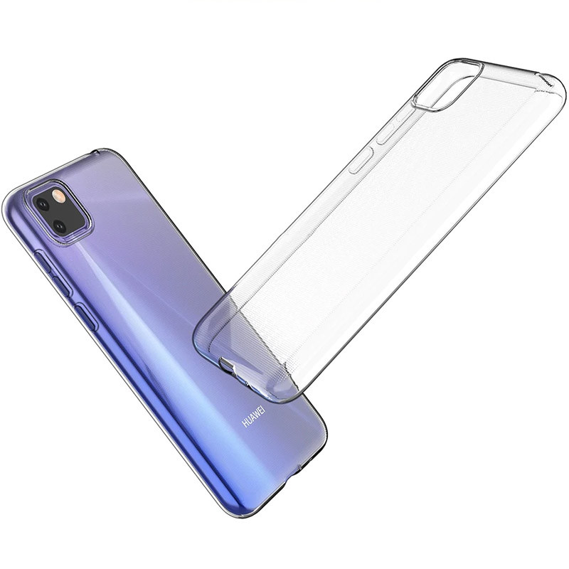 Замовити TPU чохол Epic Transparent 1,0mm на Huawei Y5p (Прозорий (прозорий)) на vchehle.ua
