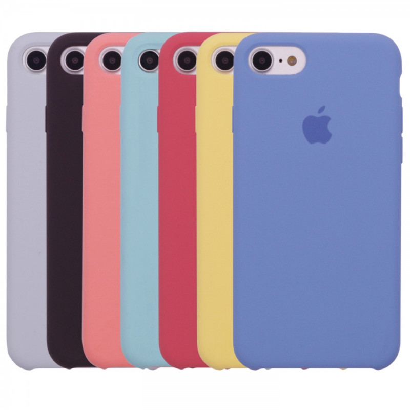 

Оригінальний силіконовий чохол для iPhone 7 (4.7'') (Малиновий / Rose red) 279197