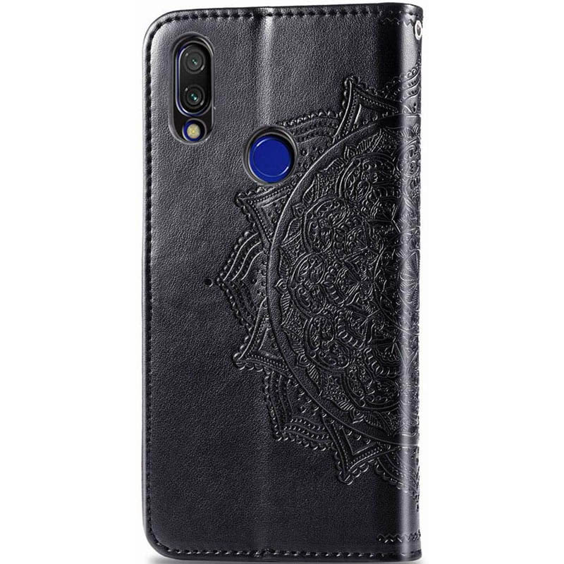 Фото Шкіряний чохол-книжка Art Case з візитницею на Xiaomi Redmi Note 7 / Note 7 Pro / Note 7s (Чорний) на vchehle.ua