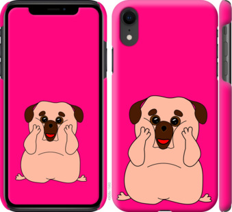 

Чехол Весёлый мопс для iPhone XR 928209