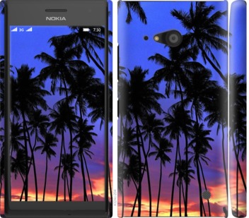 

Чехол Пальмы для Nokia Lumia 730 759415