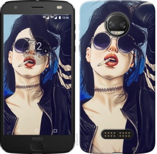 

Чехол Девушка на стиле для Motorola Moto G5 PLUS 703146