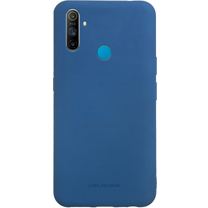 

TPU чехол Molan Cano Smooth для Realme C3 (Синий) 925725