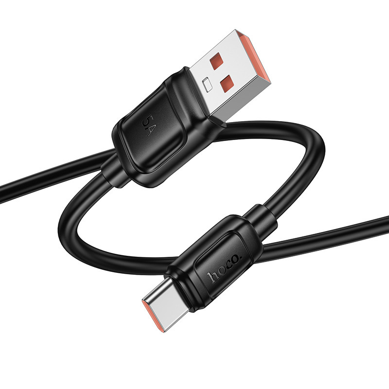 Дата кабель Hoco X115 Surpass USB для Type-C 100W (1m) (Black) в магазині vchehle.ua